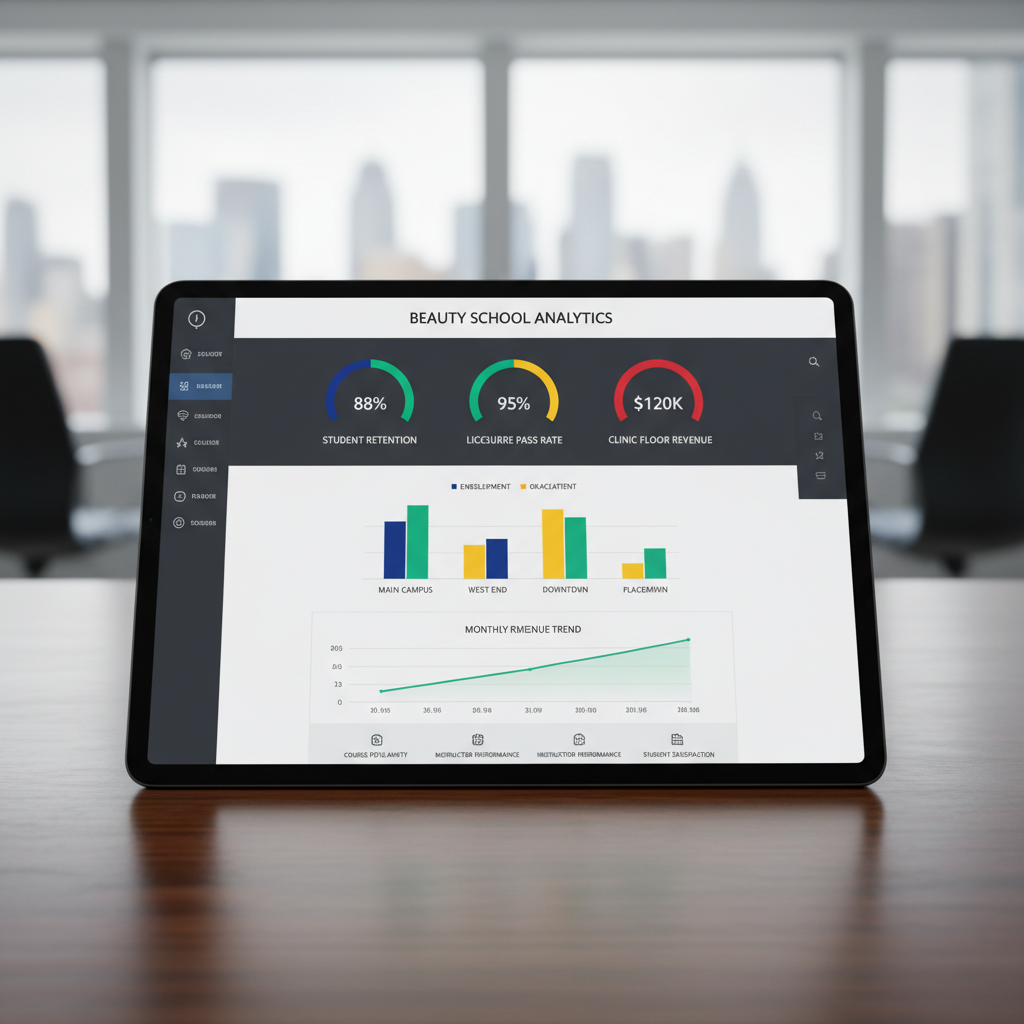 Key Metrics for Tracking Multi-Campus Beauty School Performance — Business Growth insights from UpSurge Pros