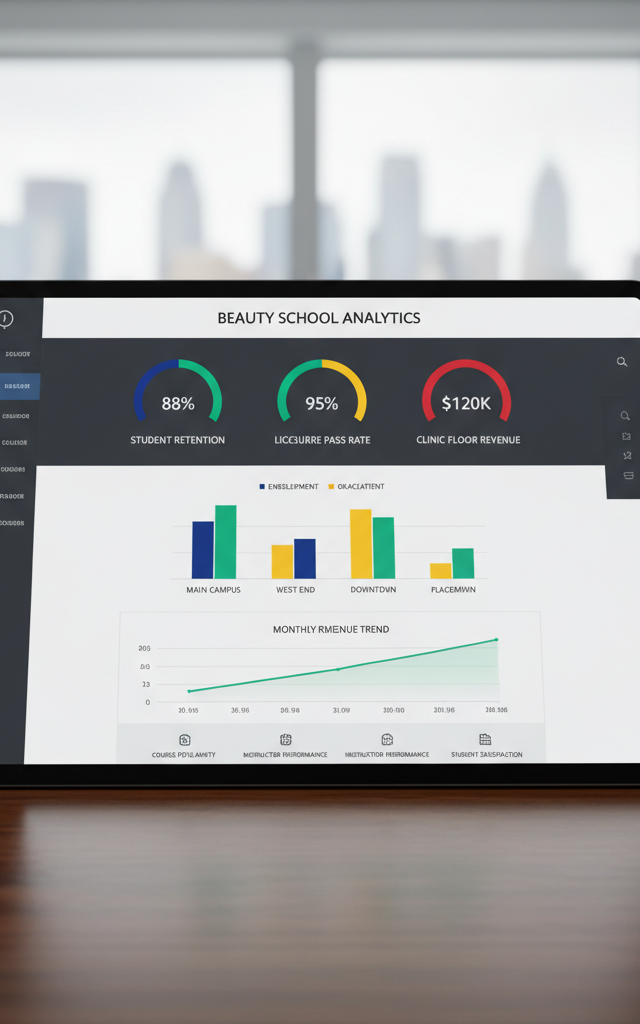 Key Metrics for Tracking Multi-Campus Beauty School Performance — Business Growth insights from UpSurge Pros