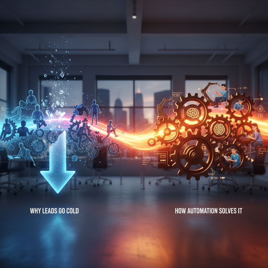 Why Your Leads Go Cold & How Automation Solves It — AI & Automation insights from UpSurge Pros
