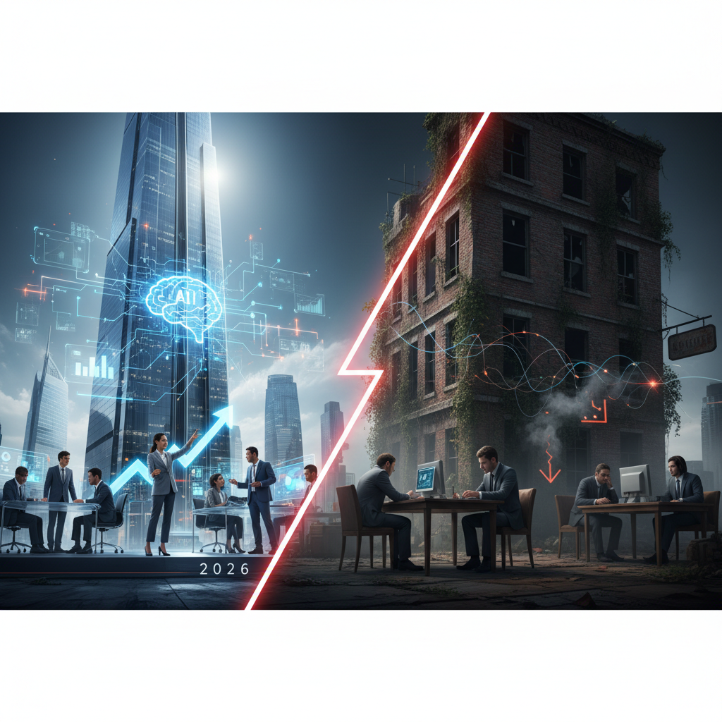 Why Businesses That Don’t Use AI Will Fall Behind in 2026 — AI & Automation insights from UpSurge Pros