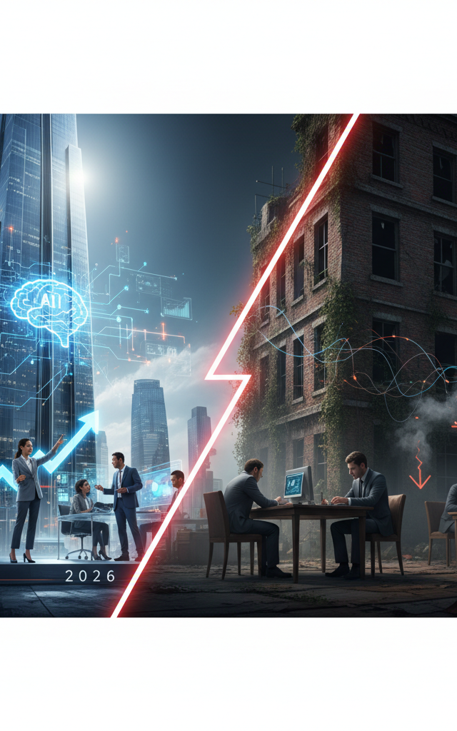 Why Businesses That Don’t Use AI Will Fall Behind in 2026 — AI & Automation insights from UpSurge Pros