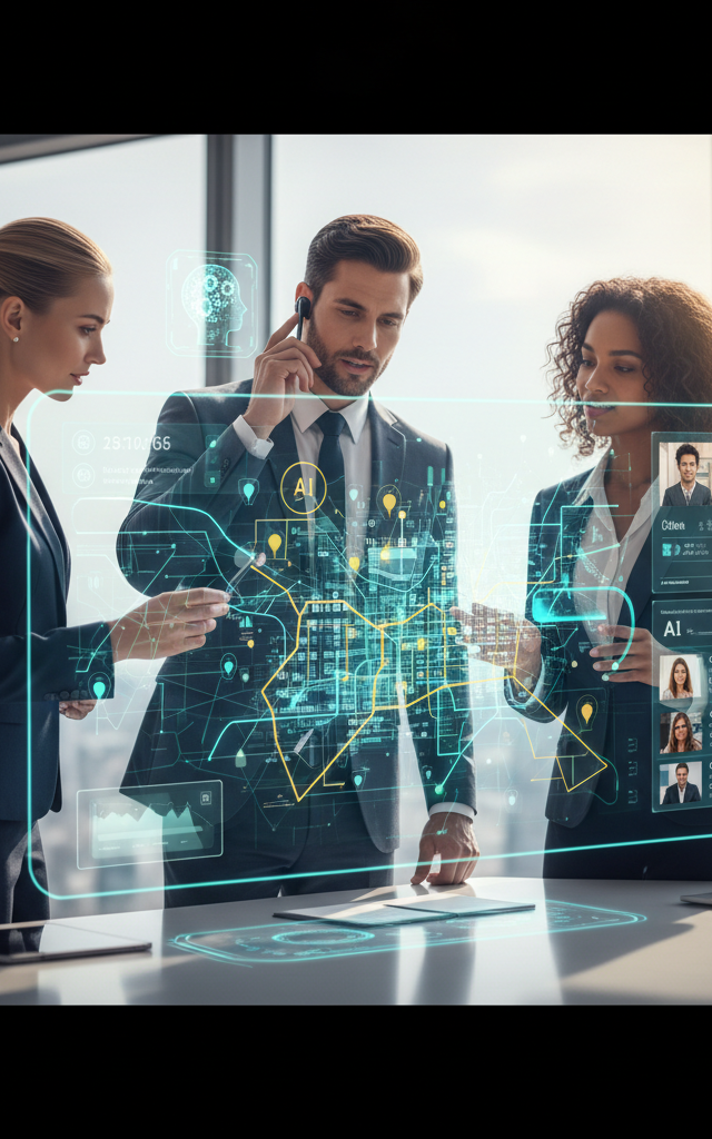 How Real Estate Agents Use AI to Scale Their Business — AI & Automation insights from UpSurge Pros