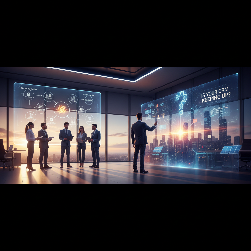 Solar Sales Evolution: Is Your Current CRM Keeping Up? — Industry Insights insights from UpSurge Pros