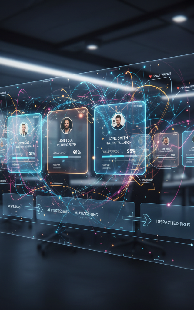 AI Lead Generation for Home Service Businesses | Automation — AI & Automation insights from UpSurge Pros